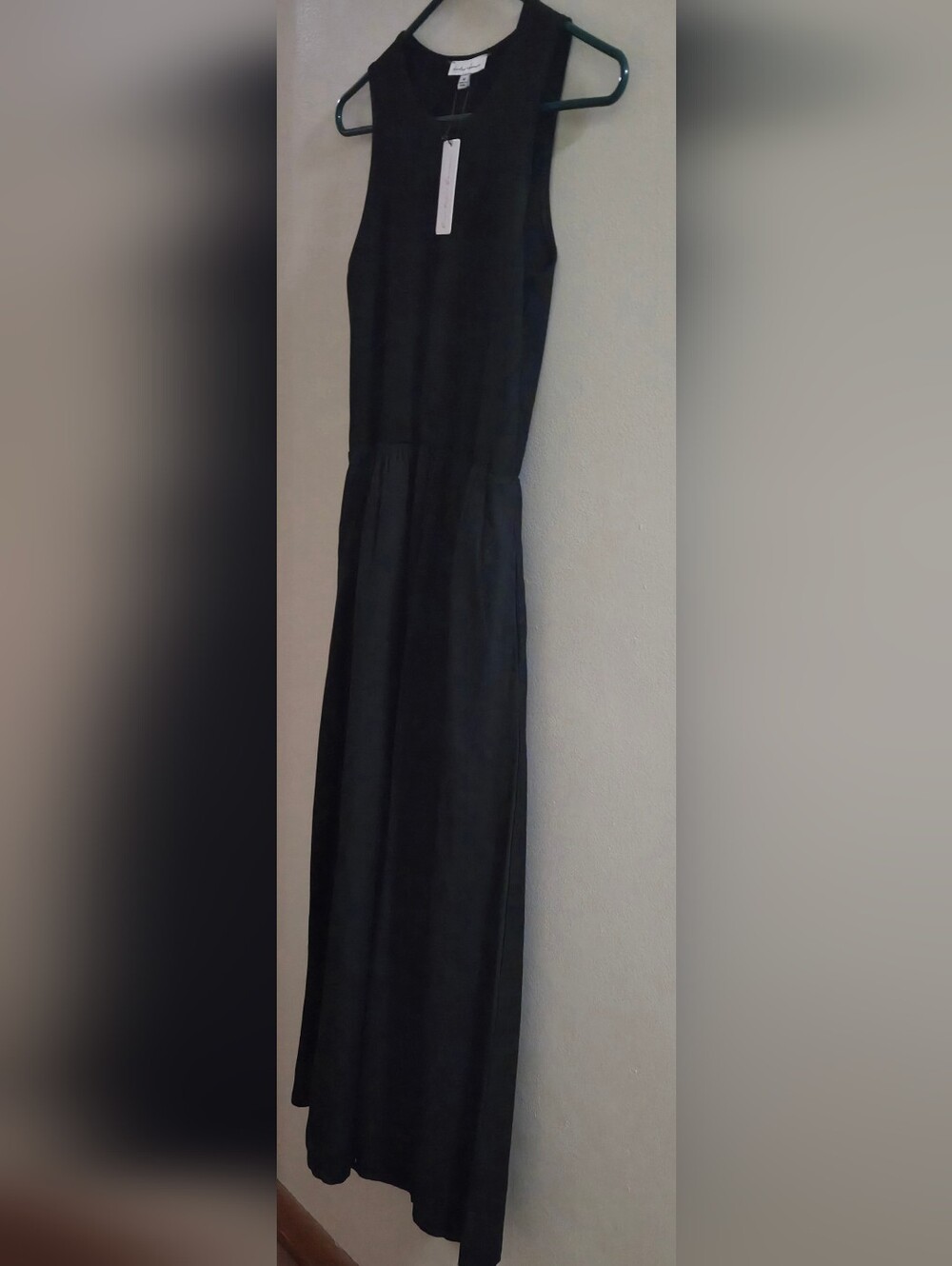 Brand New Sleeveless Black Maxi Dress